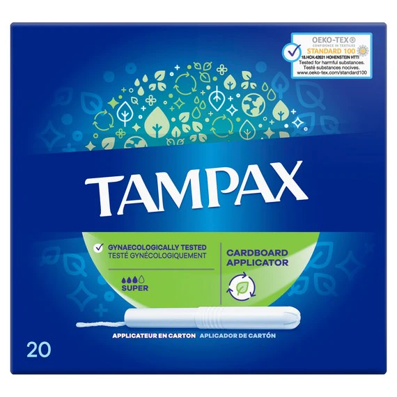 TAMPAX SUPER GREEN